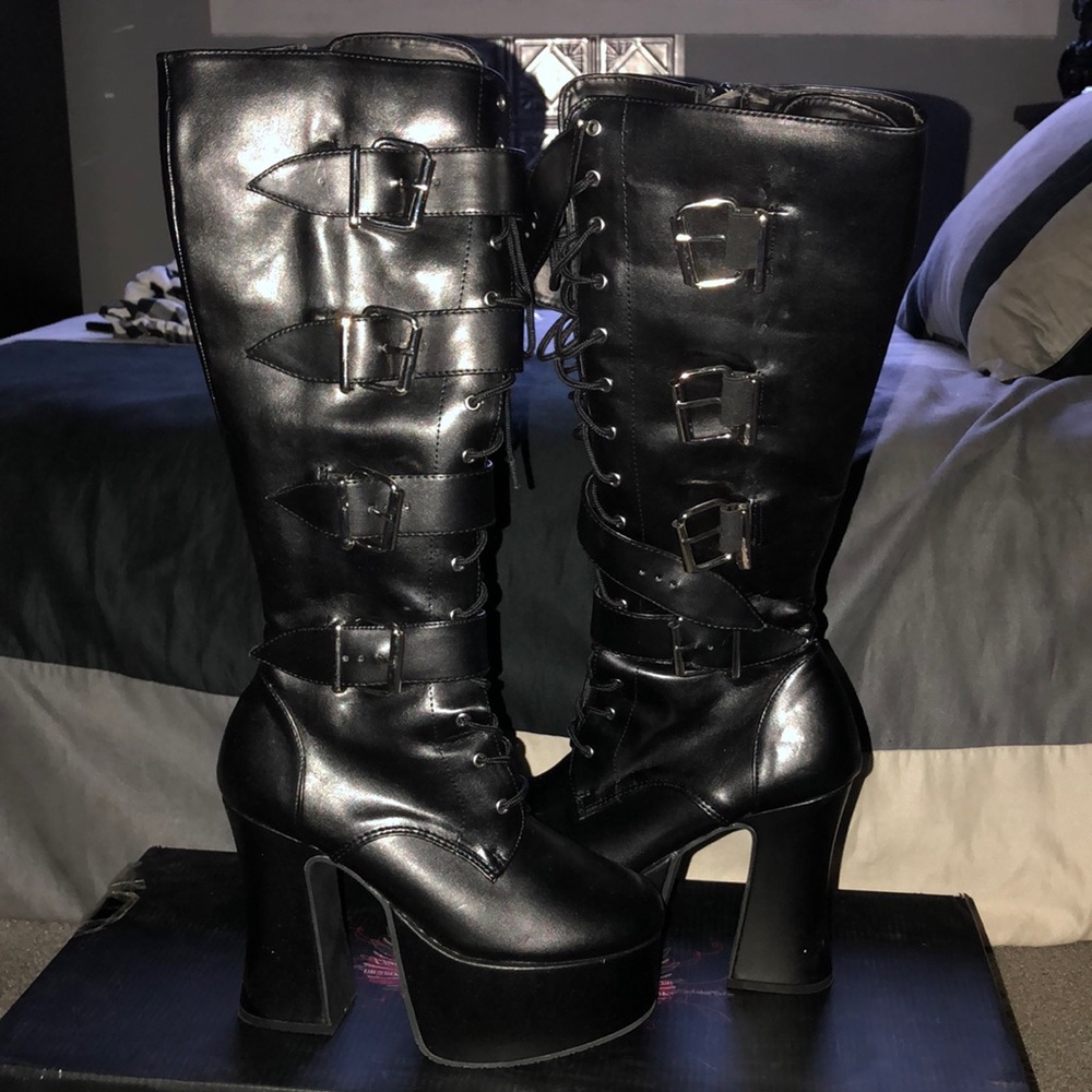 Demonia Platform Boots